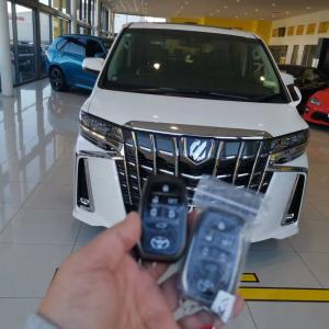 2021 TOYOTA ALPHARD SMART KEY